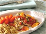 Baked Red Snapper With Citrus - Tomato Topping. Photo by Chef #165326