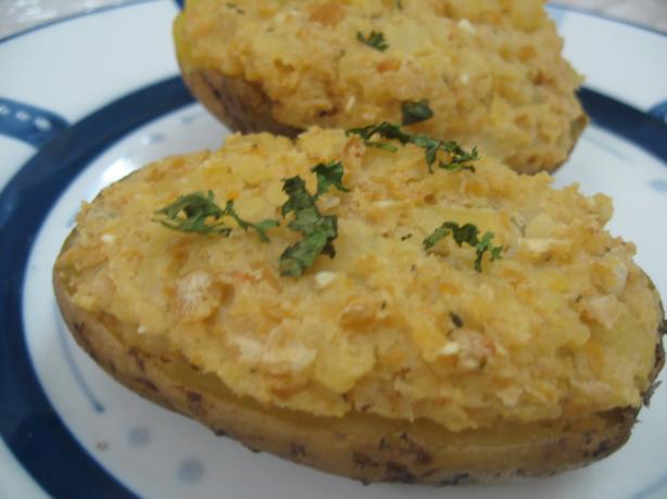 " Middle Eastern " Twice-Baked Potatoes. Photo by Enjolinfam