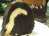 Rich Fudge Ribbon Bundt Cake