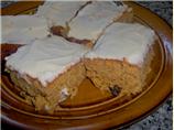 Pumpkin Bars With Raisins