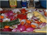 Angel Hair With Oven Roasted Vegetables