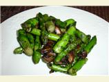 Asparagus and Mushroom Saute With Cilantro