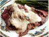 Marinated Flank Steak With Mustard Sauce