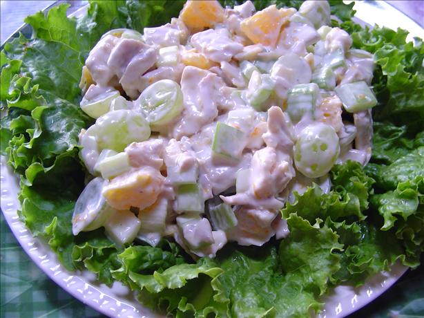 Orange Fruit Chicken Salad. Photo by CountryLady