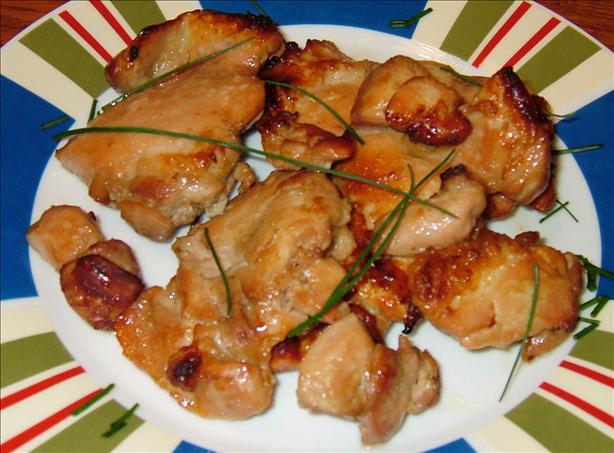 Chicken Thighs With Lime and Honey (Oamc). Photo by PanNan
