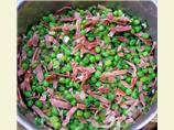 Peas and Prosciutto