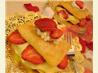 Crescent Napoleons With Strawberries. Recipe by Marie