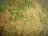 Hot Asian Noodles With Broccoli