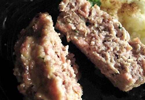 Superb Ham and Sausage Loaf  W/basting Sauce. Photo by Caroline Cooks