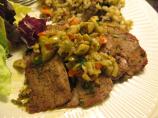Lime-Soaked, Cumin-Crusted Skirt Steak. Photo by Annisette