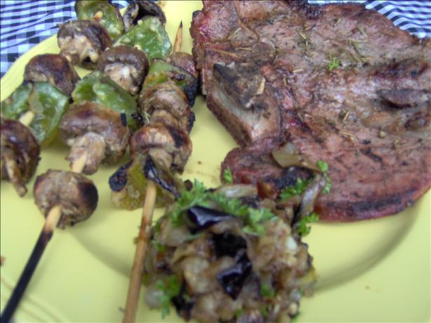 Rosemary-grilled New York Strip With Smoky Eggplant Relish. Photo by Sharon123