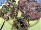 Rosemary-grilled New York Strip With Smoky Eggplant Relish