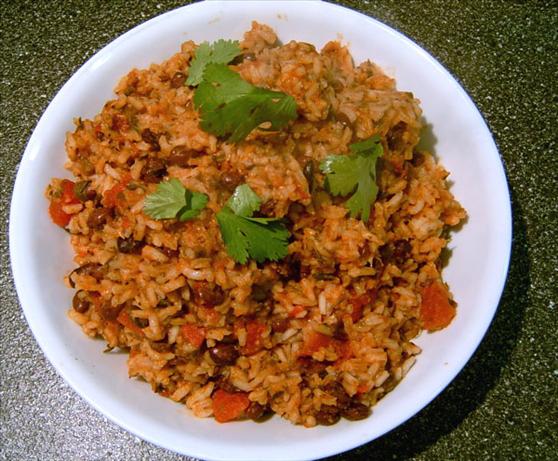 Mexican Tomato Rice and Beans. Photo by Mikekey
