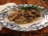 Crock Pot Chicken With Mushrooms and Leeks (Low Carb)
