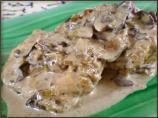 Crock Pot Chicken With Mushrooms and Leeks (Low Carb)