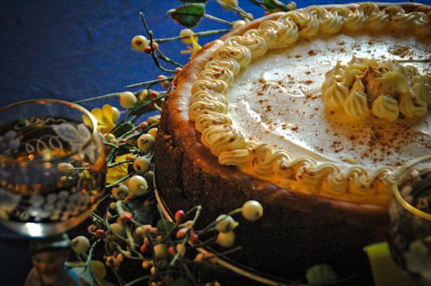 Pumpkin Marble Cheesecake. Photo by Chef #663833