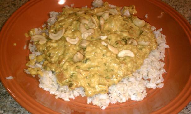 Cashew Chicken Curry. Photo by kclime