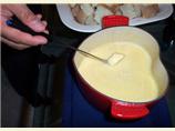 Halloween Cheddar Fondue (for the adults). Photo by Daymented