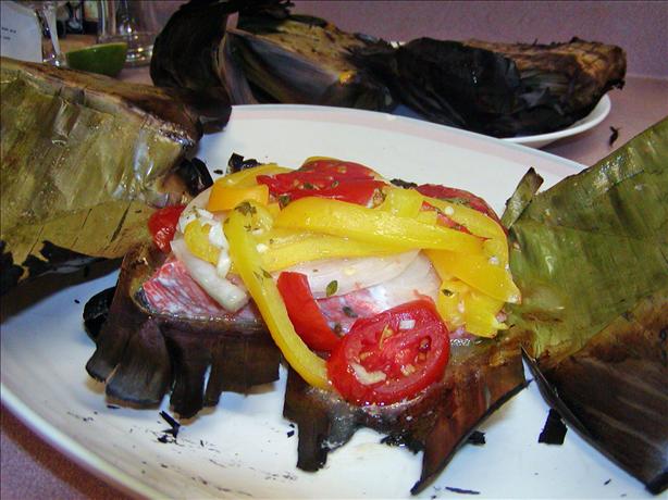 Lemon Grilled Fish in Banana Leaves. Photo by Rita~