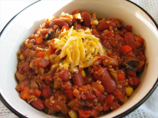 Easy Spicy Vegetarian Chili. Photo by flower7