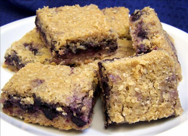 Delicious Blueberry Squares!. Photo by PaulaG