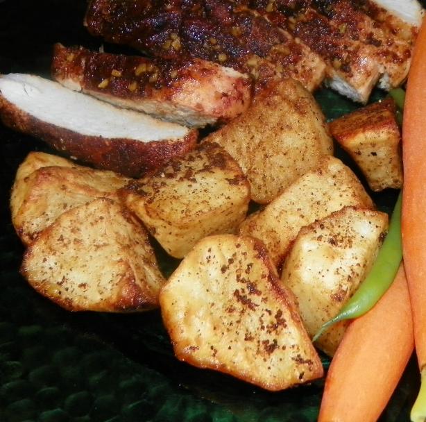 Oven-roasted Potatoes. Photo by Baby Kato