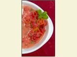Evelyn's Fried Red Tomatoes