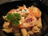 Shrimp and Feta Cheese Pasta