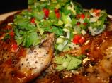 Hoisin Glazed Pork Chops With Thai Power Pack