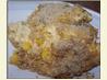 Baked Corn in Creamy Cheese Sauce. Recipe by Kittencalskitchen