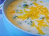 Cream of Broccoli Cheese Soup