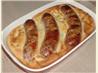 Hamburger and Yorkshire pudding
