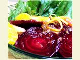 Beets in Orange/apricot Sauce