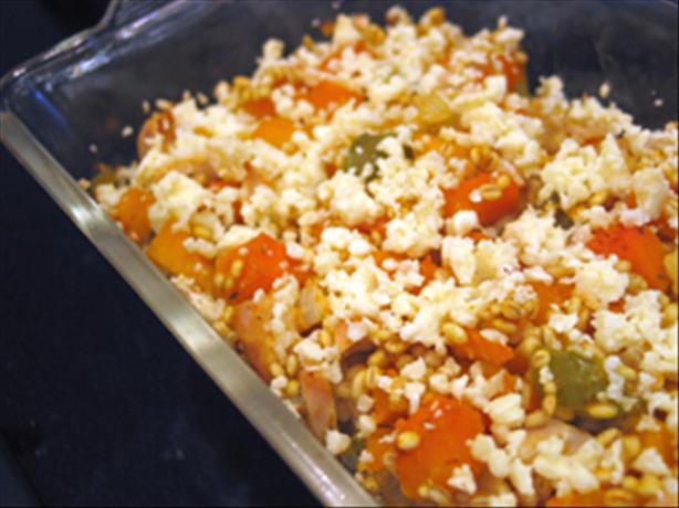 Barley, Turkey and Butternut Squash Casserole. Photo by kelly in TO