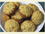 Lemon Pecan Oatmeal Muffins