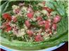 Lentil Sprout and Bulgur Salad