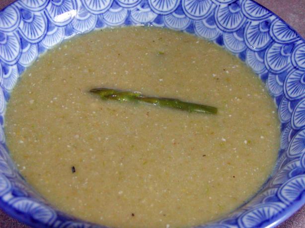 Asparagus-lemon Soup. Photo by Rita~