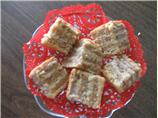 Easy Layered Nut Squares (Gerbeaud Cake). Photo by superbuna