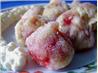 Fried Strawberries With Honey Cream