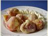 Fried Strawberries With Honey Cream