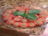 Lemon-Walnut Pesto Stuffed Cherry Tomatoes