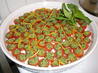 Lemon-Walnut Pesto Stuffed Cherry Tomatoes