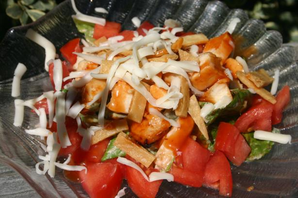 California Pizza Kitchens Bbq Chicken  Salad. Photo by my3beachbabes