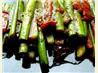 Spicy Fried Asparagus Stalks