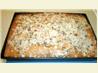 Sour Cream Banana Cake With Toffee Bar Topping