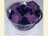 Blueberry Yogurt Ice Cream