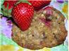 Jumbo Strawberry and Chocolate Oatmeal Cookies