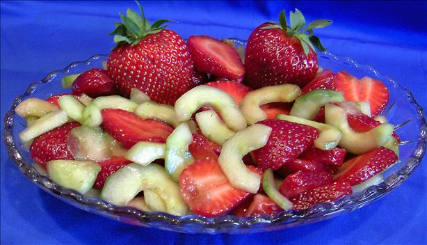 Strawberry Cucumber Salad. Photo by Derf