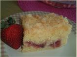 Strawberry Rhubarb Coffee Cake. Photo by Bri22