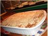 Strawberry Rhubarb Coffee Cake. Recipe by CoolMonday